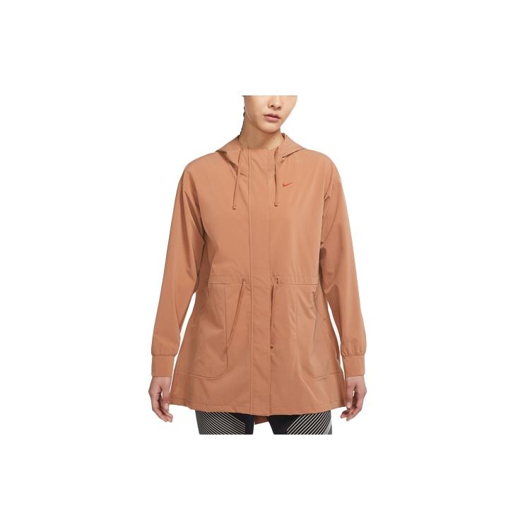 (WMNS) Nike AS W NK DF BLISS LUXE ANORAK MINERAL CLAY Women s DH3528-215 M