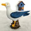 Mediterranean Style Seabird Ornament Handmade Seagull Model Ornament  Home Decor