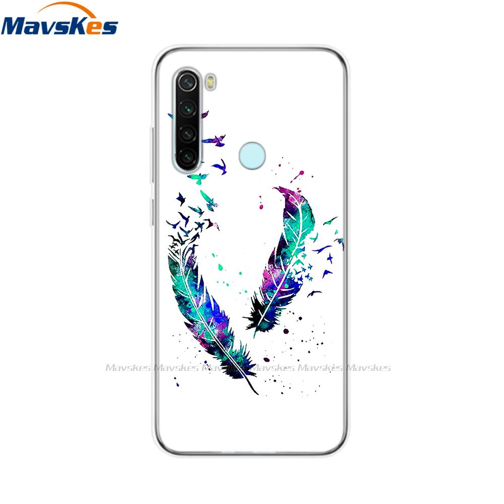 Phone Case for Xiaomi Redmi Note 8T Case 6.3" Silicon Soft TPU Back Cover for Redmi Note 8 8T Note8 Pro Case Protect Shell Coque