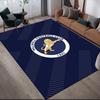 Millwall Flannel Printed Carpet, Home Sofa Decoration for Living Room & Bedroom, Non‑Slip Play Flannel Floor Mat for Game Room