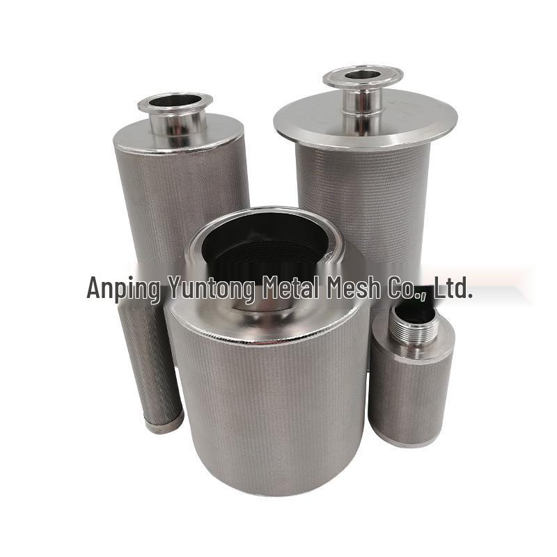 Stainless Steel Sintered Mesh Oil Absorption Hydraulic Filter Element for Coal Machines