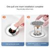 2Pcs Detachable Bathtub Drain Stopper Bathroom Shower Sink Drain Plugs Push-type Bounce Cores Drain Filter Bounce Cores