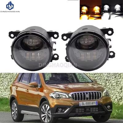 1Pair Car Front Foglight Fog Lamp Daytime Running Lights For Suzuki SX4 S-Cross 2nd Generation Facelift 2016 2017 2018-2021