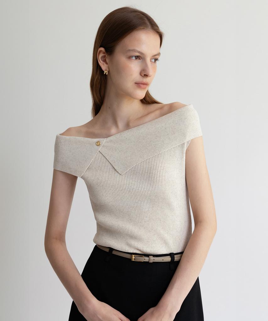 TOWAV Vlo Off Shoulder Knit
