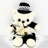 Wedding Gift, Wedding BearWelcome Bear, Pair Set of 3 Sizes (Large)