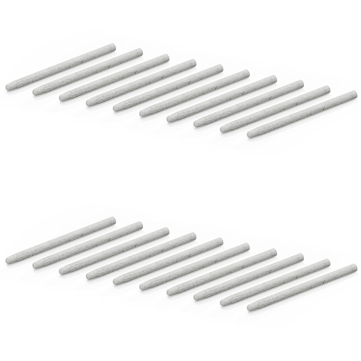 

XENCELABS Felt Refills, Pack of 20, Replacement Pen Tips for Styluses and Digital Pen Tablets, Gray