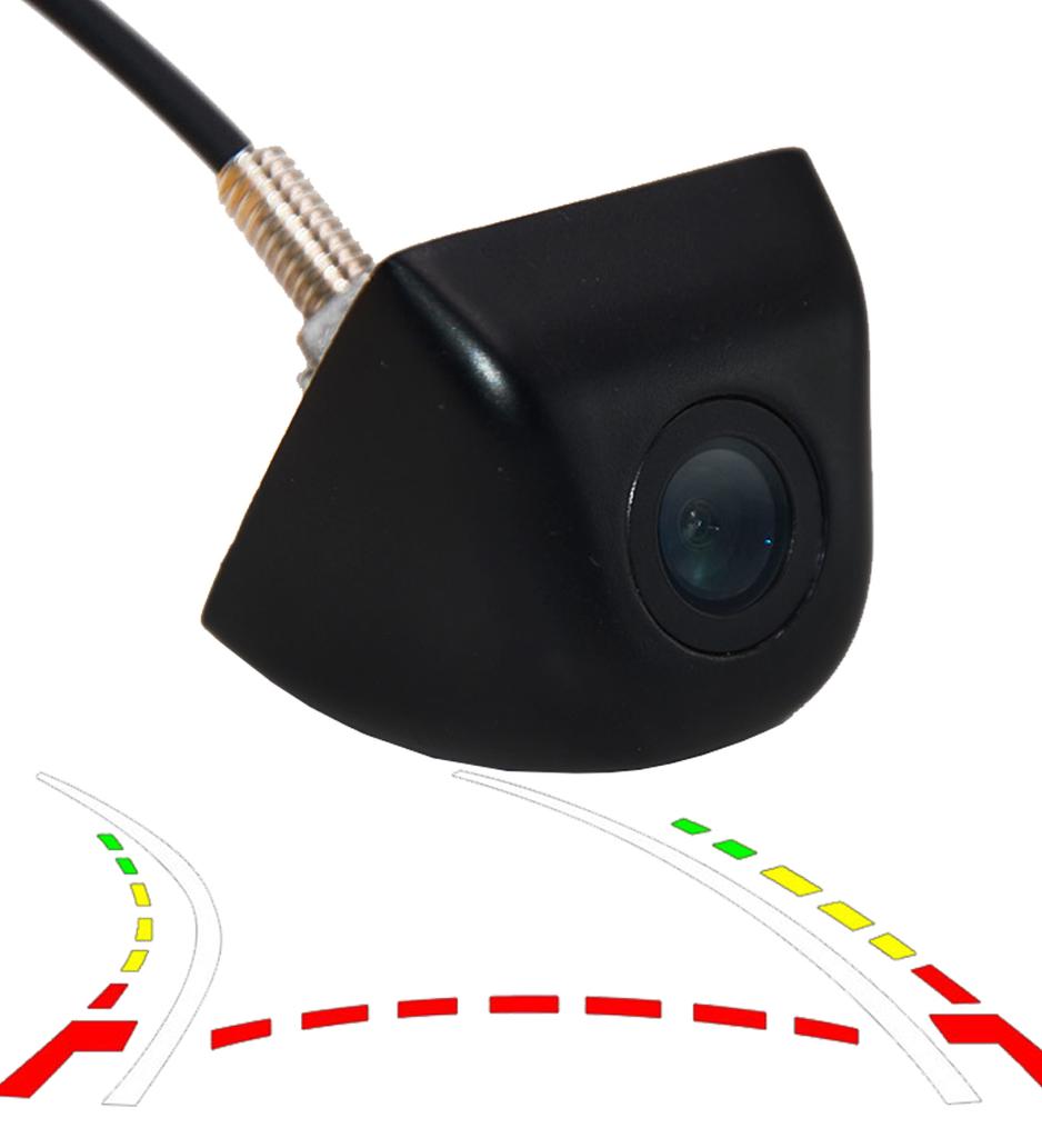 Dynamic Trajectory Tracks Night Vision Ccd Hd Color Waterproof Car Rear View Parking Camera IP67 Reverse Backup Camera