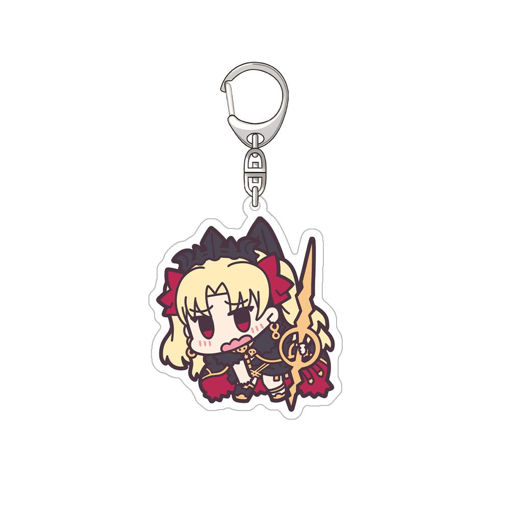 Fate Saber Herrscherin Alter Okita Sōji Bogenschütze Ereshkigal Alter Ego Meltryllis Fremder Acryl Schlüsselanhänger Tasche Anhänger Anime Zubehör Geschenk