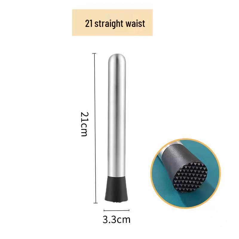 Stal nierdzewna Kruszarka do lodu i wyciskarka w formie pałeczki do koktajli