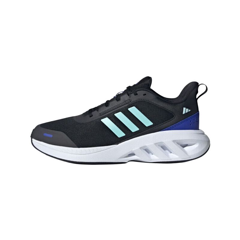 Adidas All Day Power Comfortable Versatile Non-Slip Durable Low-Top Casual Running Shoes Men sneaker Black White Blue JP9782