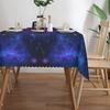 Space Galaxy Rectangle Waterproof Tablecloth Table Decor Space Starry Night Sky Kitchen Dining Tablecloth Holiday Party Decor