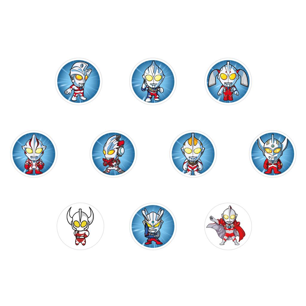 500 Aufkleber/Rolle Cartoon Ultraman Rollenaufkleber Belohnungsaufkleber Kreative Handbuchrollen Personalisierbares Klebeband