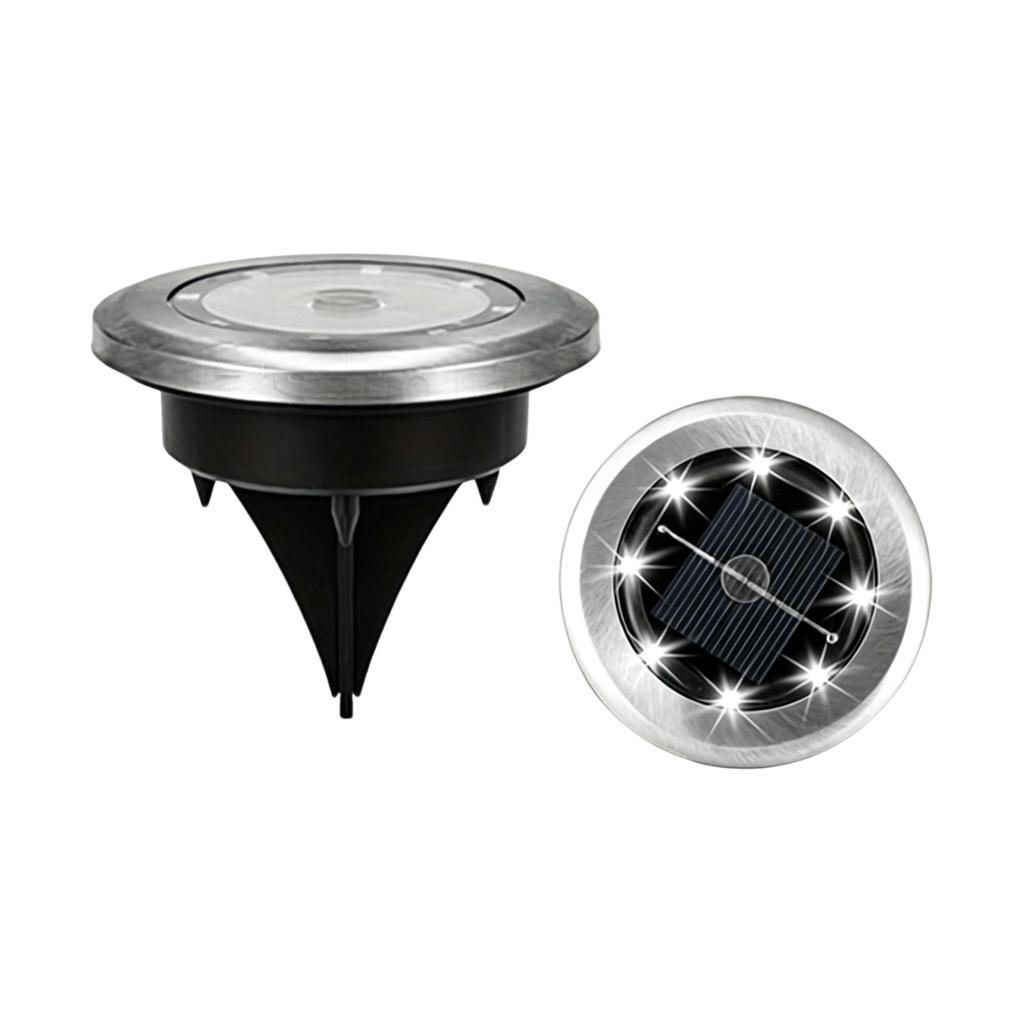 Solar Ground Lights Outdoor Waterproof LED Garden Pathway Lights Solar Powered Lawn Lamps for Yard Patio Walkway Decoration
