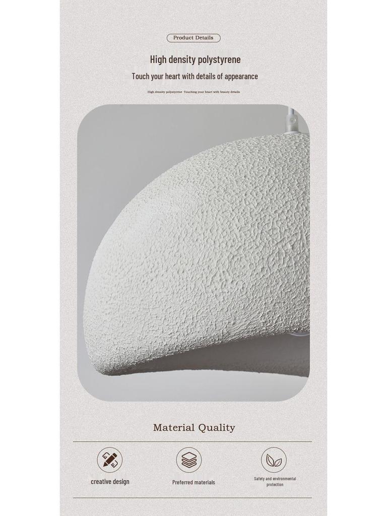 Japanese Cream Style Chandelier for Duplex Lofts, Restaurants, Bars, and Homestays