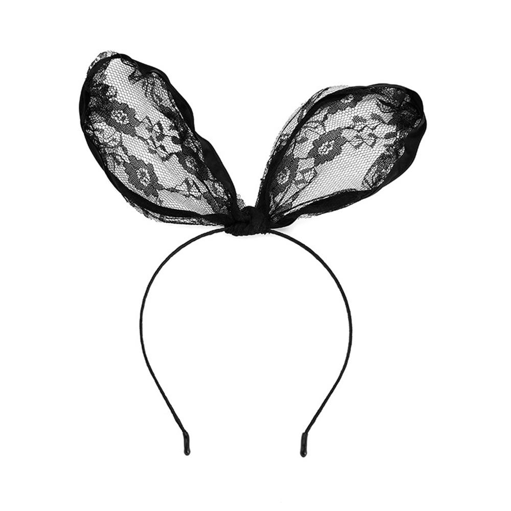 Spitzen Katzenohren Stirnband Frauen Mädchen Haarreif Party Dekoration Sexy Reizend Cosplay Halloween Kostüm Haarschmuck
