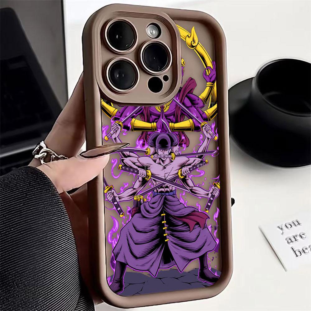 One P-Piece GEAR 5 Luffys ZoroS Phone Case For Xiaomi 15 15T 17 14 14T 8 11 12 12T 13 PRO MAX LITE 5GNE TPU Case DIY Shell Cover