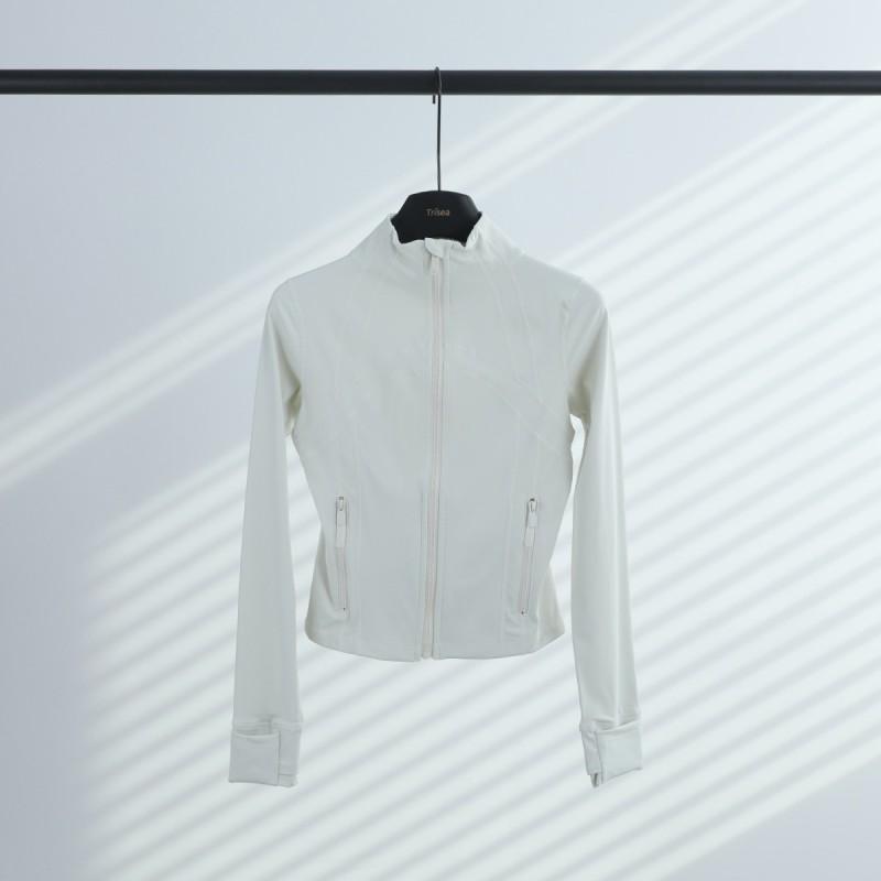 Lulu Define Short Stand Collar Jacket Women Slim Fit Yoga Running Activewear