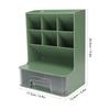 Storage Box Oblique Plug in Design Large Capacity Plastic Pen Holder   Desk Storage Rack