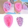 Grapes Shaped Silicone Mold Fondant Mold for DIY Fondant Decorations Cake Handmade Soap Chocolate, Fruit Silicone Molds