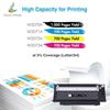 Toner - True Image - HP 117A - 4 Cartouches - Compatible MFP 178nw - Impression Laser