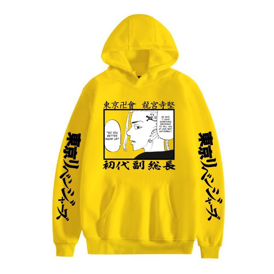 New Anime Print Fashion Casual Hooded Sweater