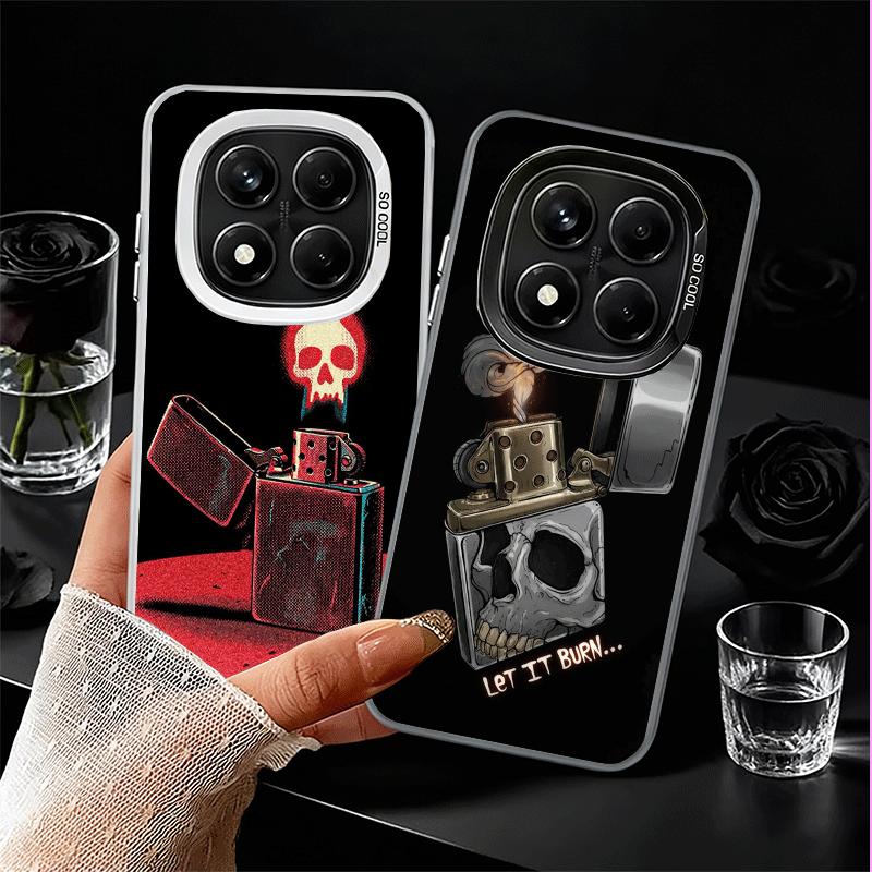 Lighter Cool Pattern Soft Phone Case for Xiaomi Redmi Note 13 14 15 Pro Plus 12S 12 11S 11 11T 10S 10 Shockproof Cover Back Shel