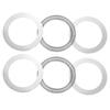 2 Pack AXK6590 2AS Thrust Roller Bearings and Washers 2.56" ID, 3.54