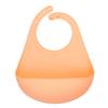 Bib, Platinum Silicone, 27 X 22 X 6 Cm, Orange / Lurch