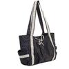 Women's Retro Polka Dot Canvas Tote Bag - Large Capacity, Versatile Single Shoulder for Commuting