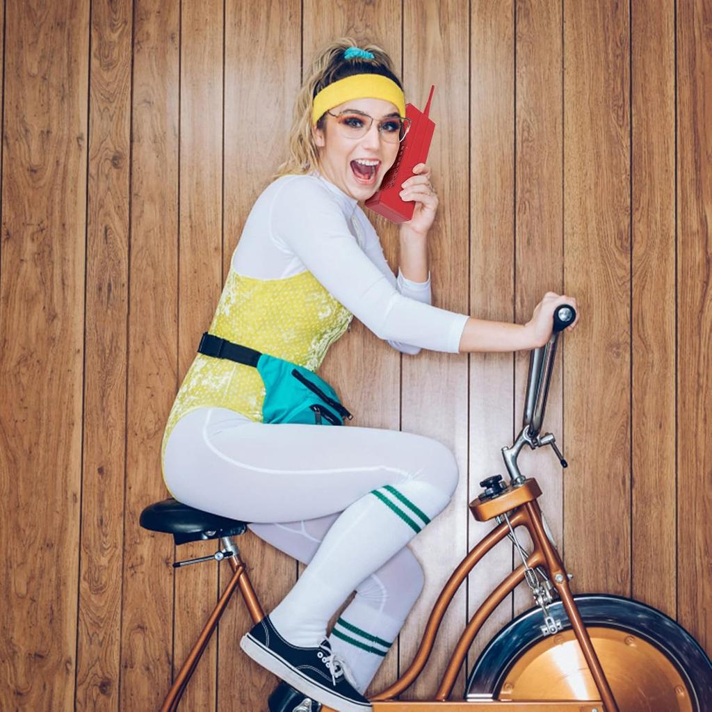 Pilipane Retro Brick Cell Phone Ornament, 80s 90s Vintage Brick Mobile Phone Model Halloween Party Decorations Old Fashioned Cell Phone Model