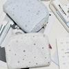 1pc High Quality Shining Star Pattern Storage Bag Portable Large Capacity Cosmetic Bag Multi-functional Makeup Bag Women Girls