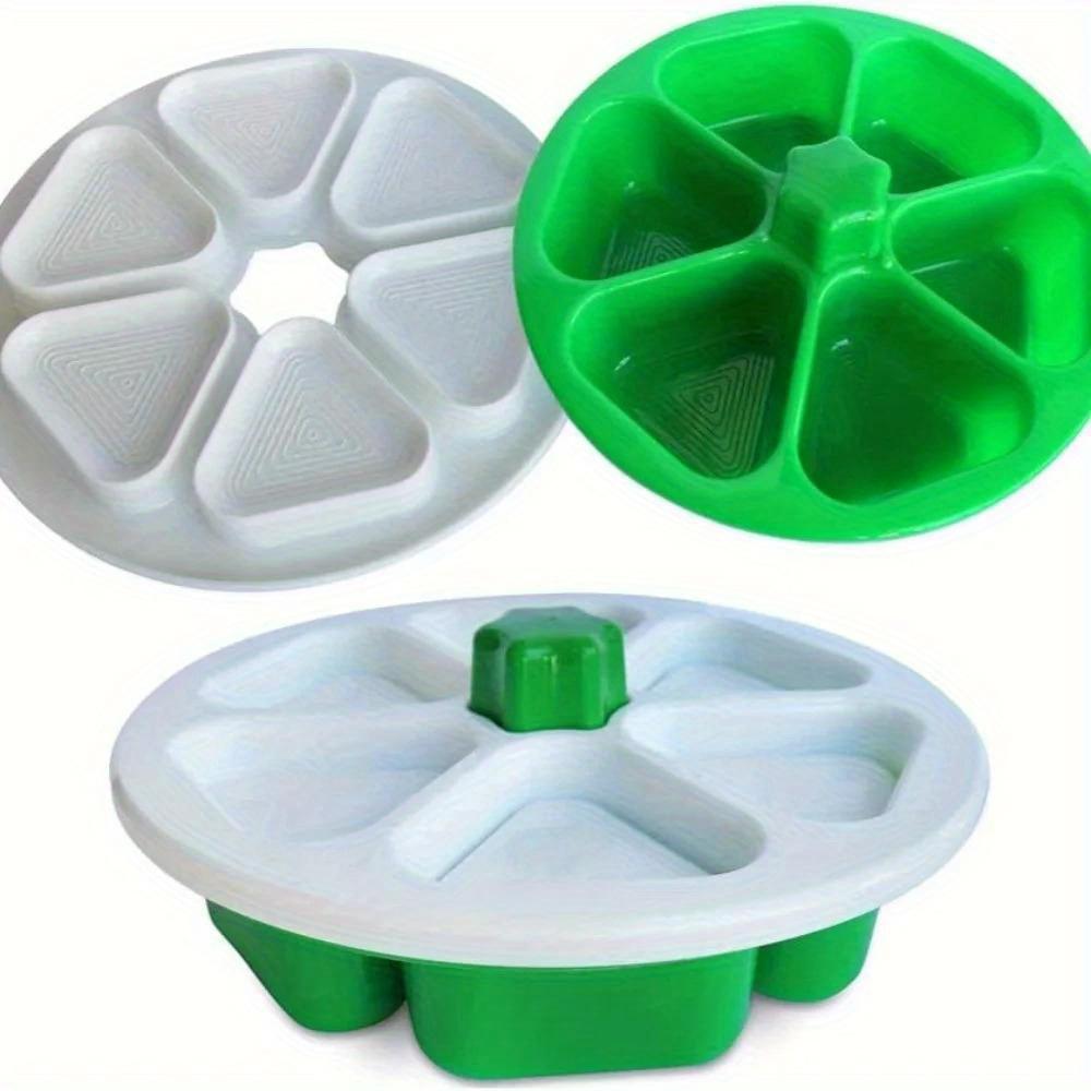 Silicone Cake Mold 8 Grids Shape Striangle Kitchen Pizza Plate Bakeware Non-stick Bread DIY Baking Pastry Cake Molds