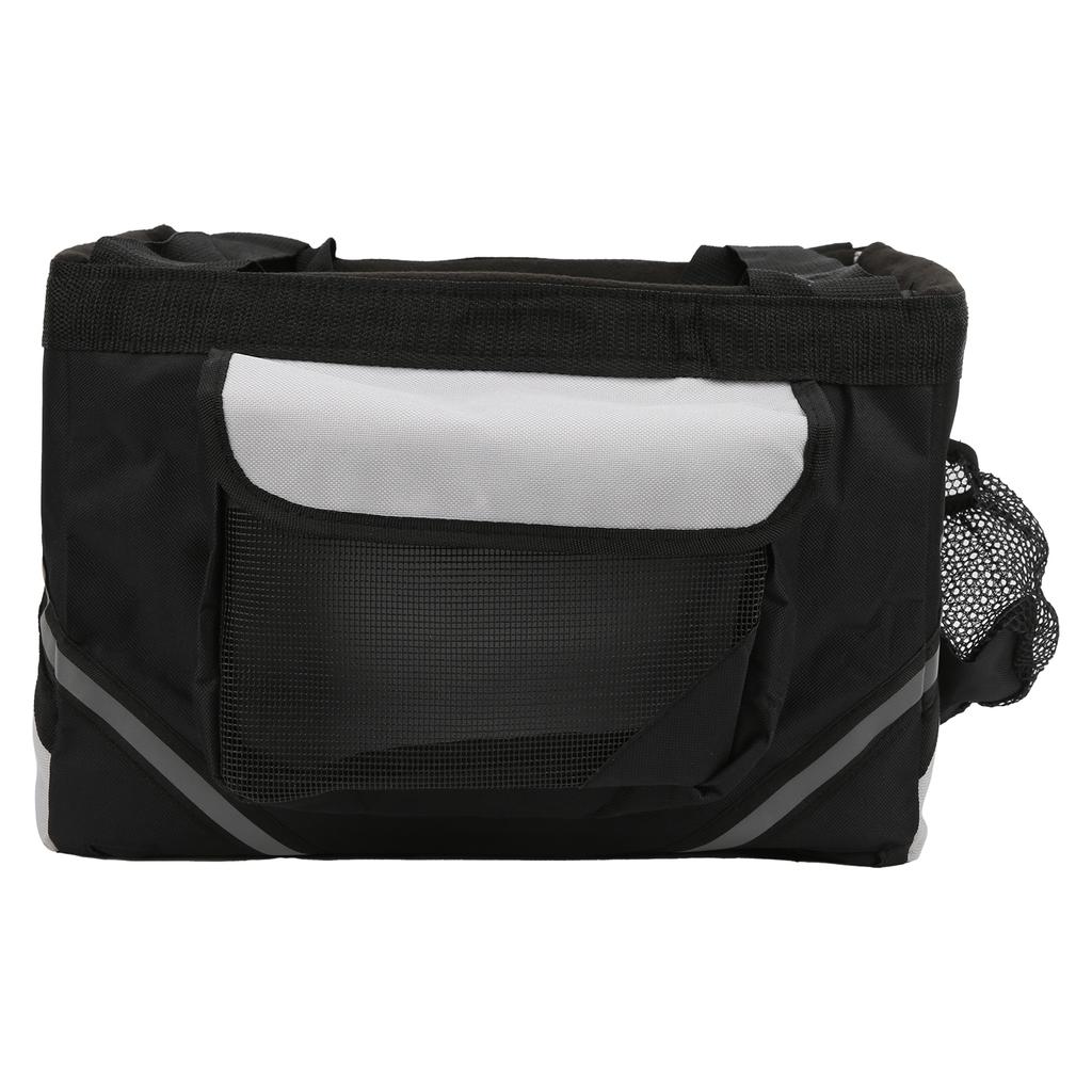 Dog Bicycle Bag Detachable Front Bike Carrier Basket Bag for Small Medium Pet Dogs
