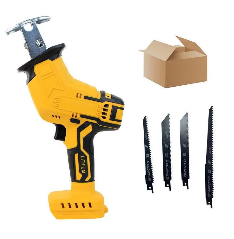 

HiIDA High-Efficiency Electric Reciprocating Saw: Industrial-Grade Wood Cutting Tool жовтий