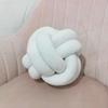 Hand Knotted By Pillow Sofa Back Cushion Solid Colors Ball Soft Knot Concise