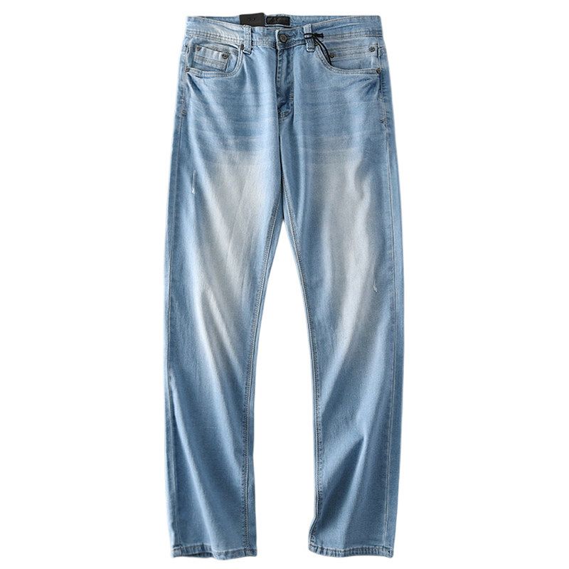Fashion Brand Spring and Autumn Foreign Trade Export Jeans