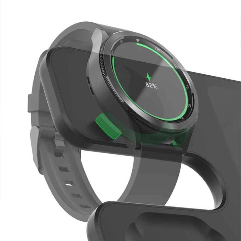 3 in 1 Wireless Charger Dock Station for S22/S21/S20/Note 20 Phones,Watch 4/3/Active 2 Smartwatch Quick Charging Stand