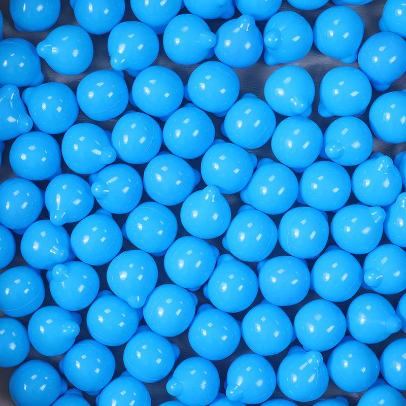 Eco-Friendly Bear-Shaped Ocean Ball Set: Baby Storage Box, Bouncing Ball Pit, Children's Toy and Decoration.