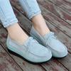 Fashion Without Lacing Wegde Green Sneakers Vulcanize Loafers Womens Shoes Original On The Original Sport Play Sneakeres Suppliers