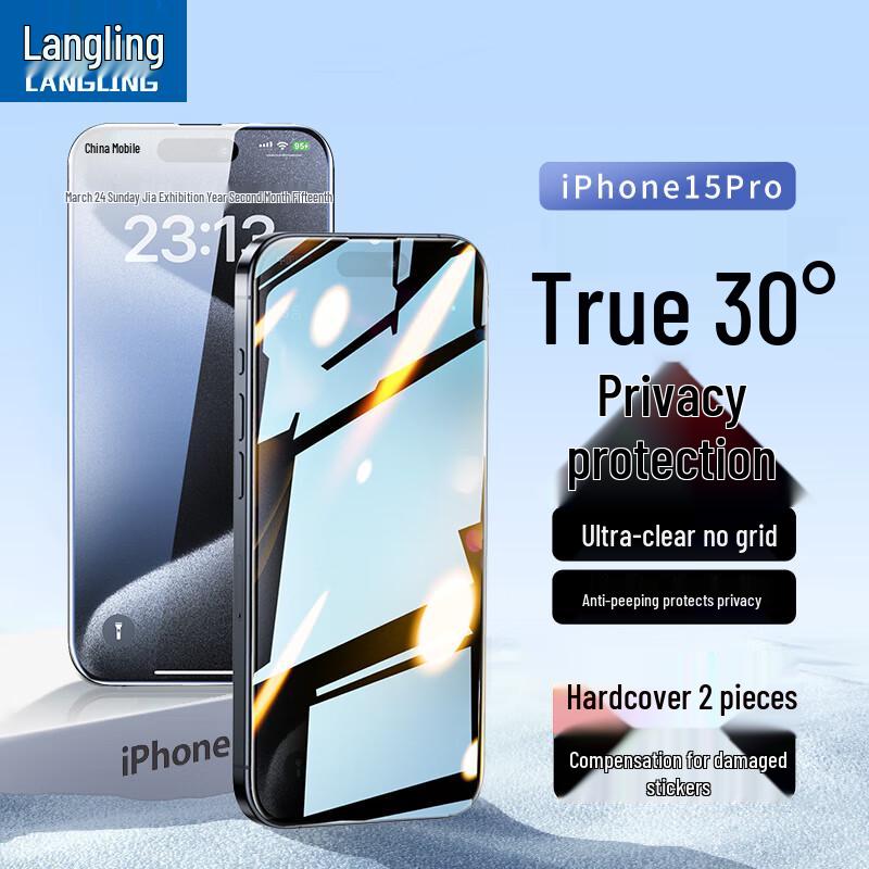 Langling Premium iPhone Screen & Lens Protectors