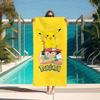 Pokemon Anime Cosplay Large Beach Towel Summer Towels Bathroom Bath Towel Swim Towels Gym Travel For Home Quick Dry Kids Gift
