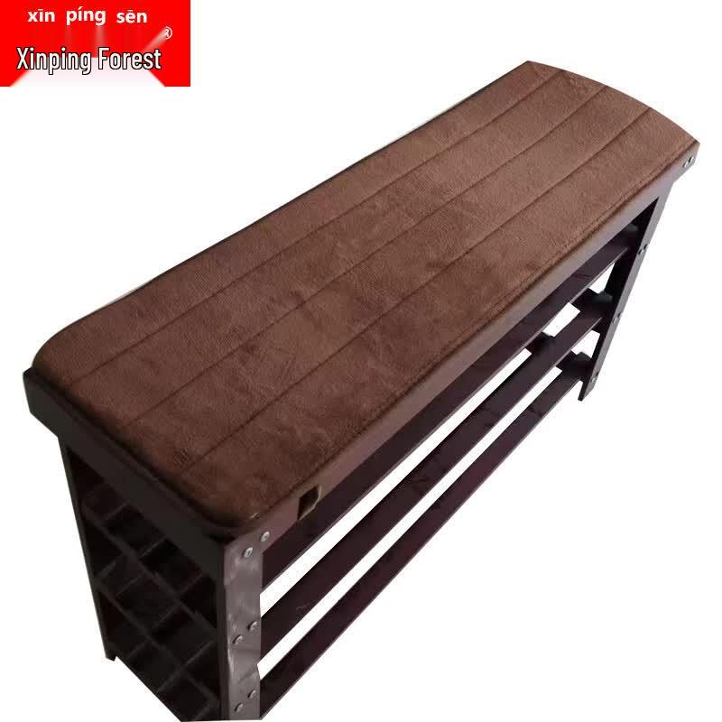 Plush Velvet Long Bench Cushion