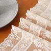 Lace Hollow Fringed Piano Cover Towel Coffee Table Lace Tablecloth Porch Cabinet Tablecloth Table Flag Long Tablecloth