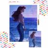 Little Mermaid Diamond Painting Art Mosaic Kit Handmade diy5D Home Decor Gift