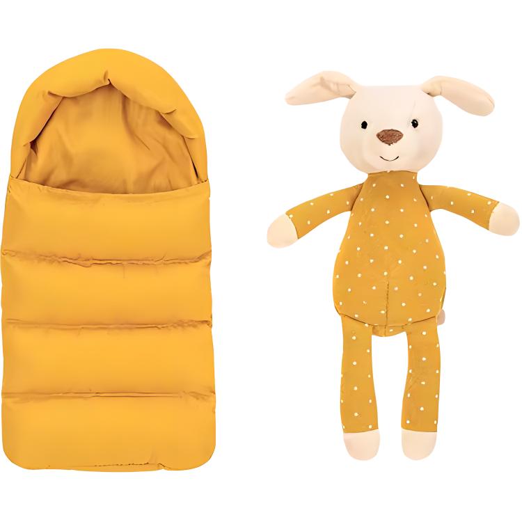 

JELLYCAT Shy Series Sleeping Bag Puppy Cute Doll Plush Doll 23cm Tall бежевый