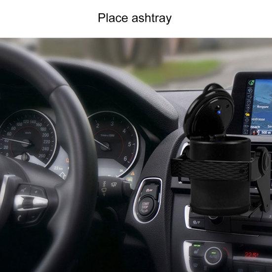 Nastavitelný držák ventilačního otvoru do auta Stojan na pohárek na nápoje s držákem na láhev