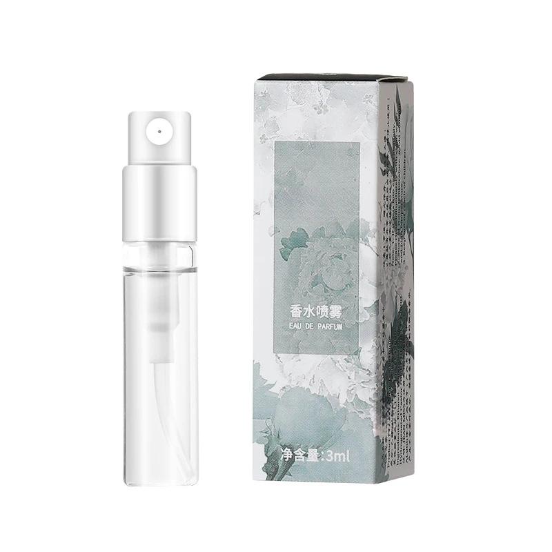 3ml Pheromone Perfume Eau De Toilette for Women Men Atomizer Art Printed Packaging Lady Sample Long Lasting Perfume