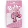 Barbie Sparkly Silhouette Enamel Pin Badge