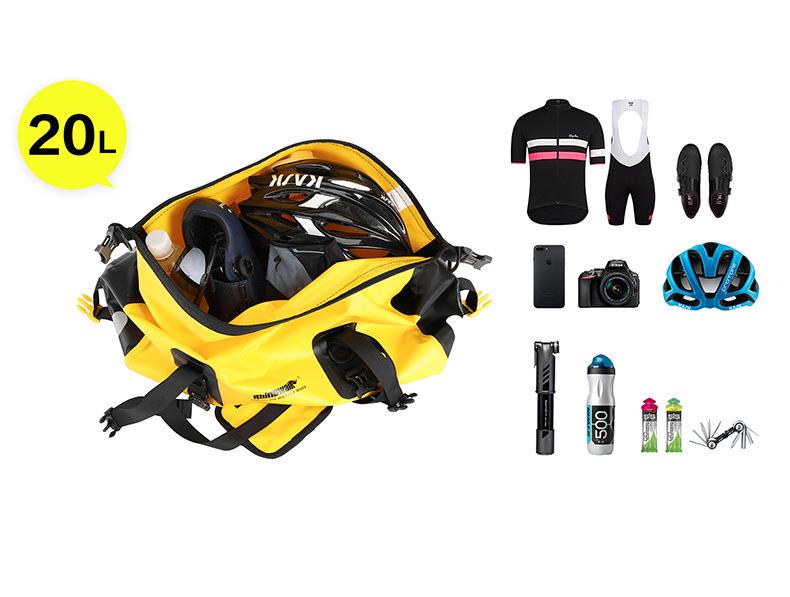 Rhinowalk 20L Waterproof Bicycle Rack Pannier & Gym Travel Bag
