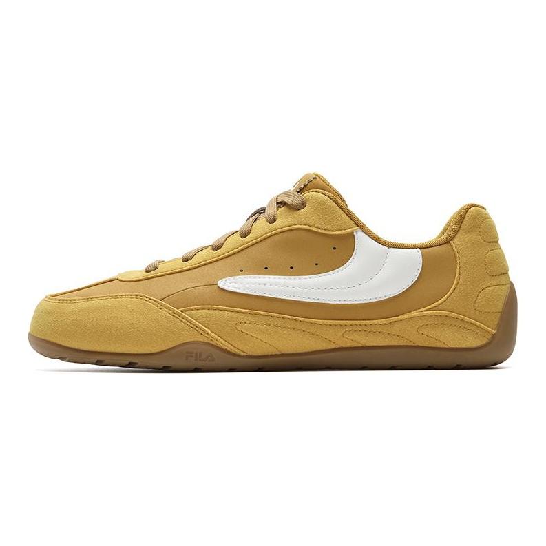 FILA Hyper Casual Lightweight Classic Retro Trendy Everyday Comfortable Low-Top Shoes Men sneakers Tea-Yellow-Brown F12M612139FWN